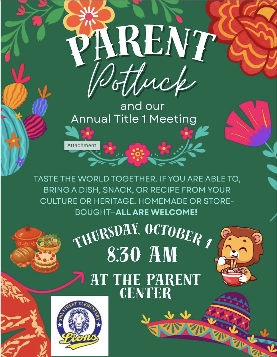 Parent Potluck